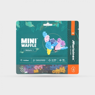 Product Παιχνίδι Κατασκευής Blocks Mini Waffle Marioinex Nature - Humming-Bird 50 Elements base image
