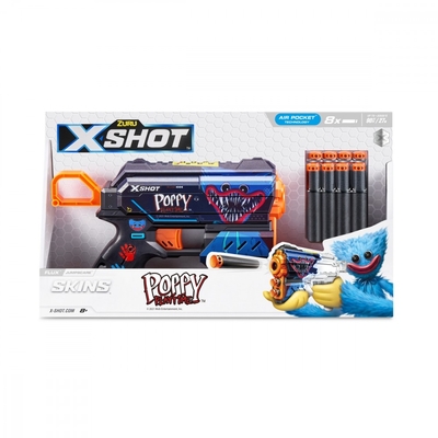Product Παιδικό Όπλο Δράσης Zuru X-Shot Blaster Flux (8 Darts) Jumpscare base image