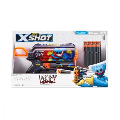 Product Παιδικό Όπλο Δράσης Zuru X-Shot Blaster Flux (8 Darts) Toony base image