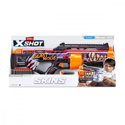 Product Παιδικό Όπλο Δράσης Zuru X-Shot Blaster Skins-Last Stand Beast Out base image