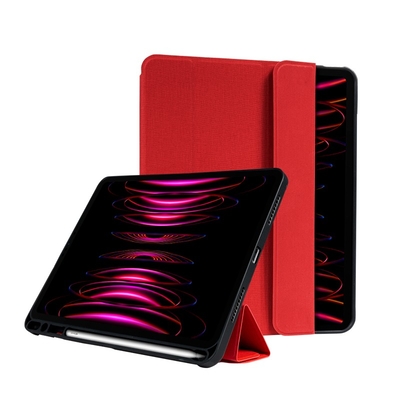 Product Θήκη Tablet Crong Flexfolio Ipad Pro 11 (2022-2021)/Ipad Air 11 (2024)/Ipad Air 10.9 (5-4 Gen.) With Apple Pencil Function Red base image