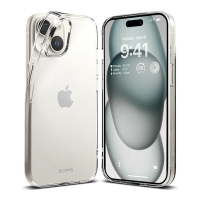 Product Θήκη Κινητού Crong Iphone 15 Crystal Slim Cover base image
