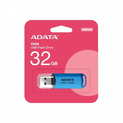Product USB Stick 32 GB Adata Pendrive C906 Usb2.0 Blue base image