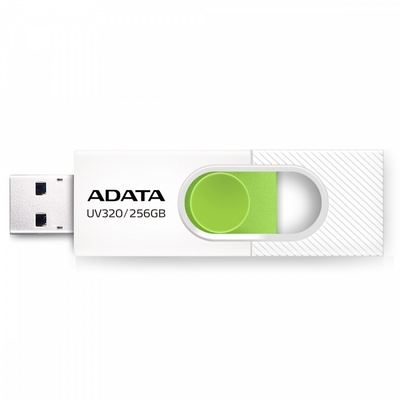 Product USB Stick 256 GB Adata Pendrive Uv320 Usb3.2 White-Green base image