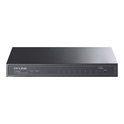 Product Network Switch TP-Link TL-SG2008 - Switch - 8 connections - managed v1 base image