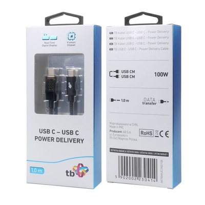 Product Καλώδιο Tb Usb C 1m With Charging Indicator Led 100w base image