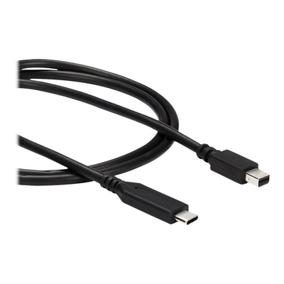 Product Καλώδιο USB StarTech USB-C to Mini DisplayPort - 4K 60Hz - Black - 3.1 - 1m base image