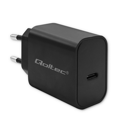 Product Φορτιστής Πρίζας Qoltec Super Quick Pd Usb C, 20w, 5 12v base image