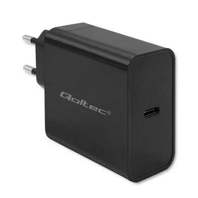 Product Φορτιστής Πρίζας Qoltec Super Quick Pd 1xusb C, 65w, 5 20v base image