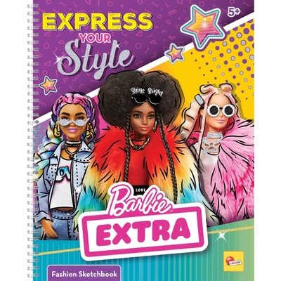 Product Παιχνίδι Κατασκευής Lisciani Barbie Sketch Book Express Your Style base image
