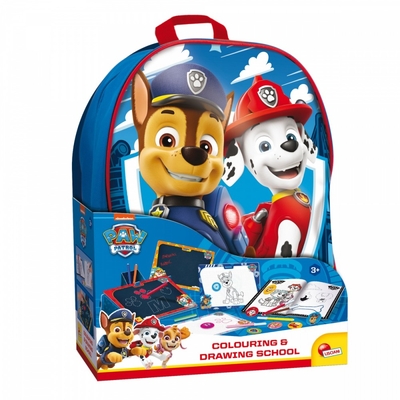 Product Παιχνίδι Κατασκευής Lisciani Paw Patrol Drawing School Set With Backpack base image