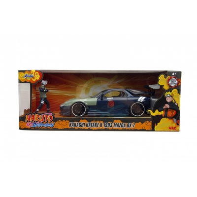 Product Jada Toys Vehicle With Figure Naruto 93 Mazda Rx-7 1/24 base image