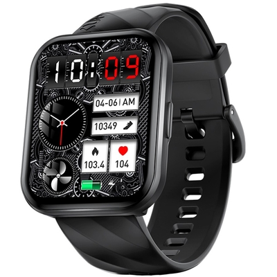 Product Smartwatch Ku6 Meta 1.96 Inch 260 Mah Black base image