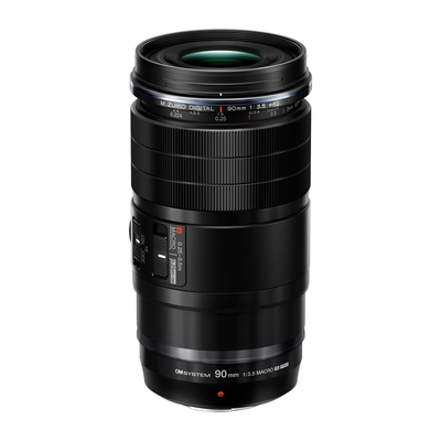 Product Φακός Φωτογραφικών Μηχανών Olympus M.Zuiko Digital ED 90mm F3.5 Macro IS PRO incl. hood,lens cap base image