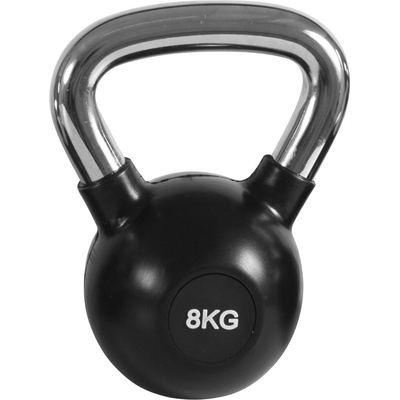 Product Kettlebell Amila Rubber Cover Cr Handle 8Kg base image