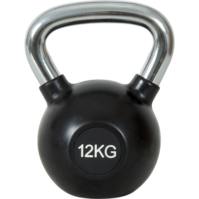 Product Kettlebell Amila Rubber Cover Cr Handle 12Kg base image