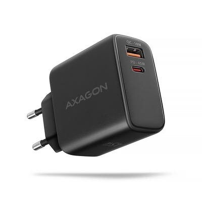 Product Φορτιστής Πρίζας Axagon Acu-Pq45 Pd&Qc 2-Port 45w Black base image
