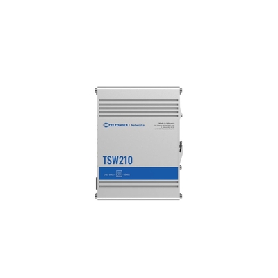 Product Network Switch Teltonika TSW210 2xSFP 8xPoE+ 8xGbE DIN RAIL Back  base image