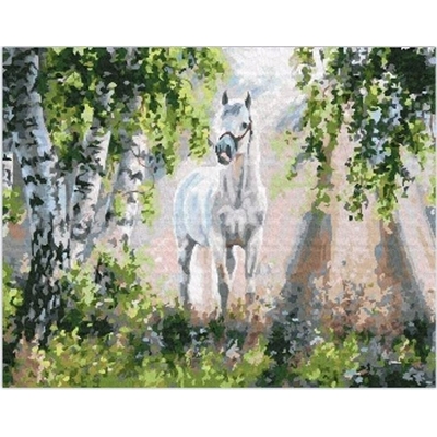 Product Παιδικές Χειροτεχνίες Norimpex Diamond Mosaic - Steed in the forest base image