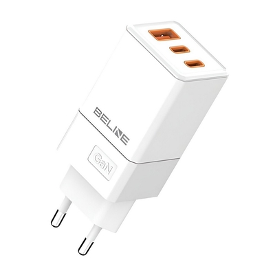 Product Φορτιστής Πρίζας Beline Cherger 65w Gan 2xusb-C +Usb-A Only Head base image