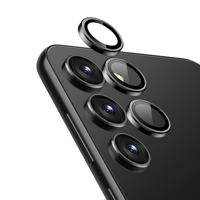 Product Screen Protector Crong Camera Samsung S24+ Black base image
