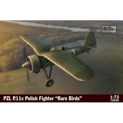 Product Φιγούρα Μοντελισμού Pzl P.11c Polish Fighter In Rare Birds 1/72 base image