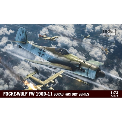 Product Φιγούρα Μοντελισμού Fw 190 D11 Sorau Factory Series 1/72 base image