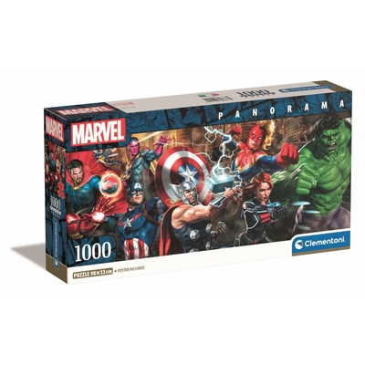 Product Παζλ 1000 Κομμάτια Panorama Compact The Avengers base image