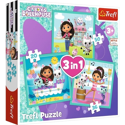 Product Παζλ 3in1 Gabbys Activities Gabbys Dollhouse base image