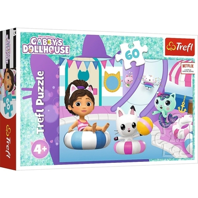 Product Παζλ 60 Κομμάτια Gabby At The Pool Gabby Dollhouse base image