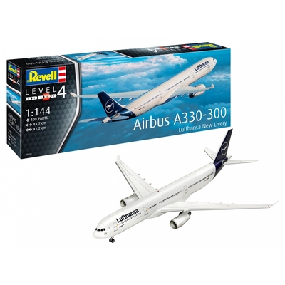 Product Φιγούρα Μοντελισμού Revell Airplane Airbus A330-300 Lufthansa 1/144 base image