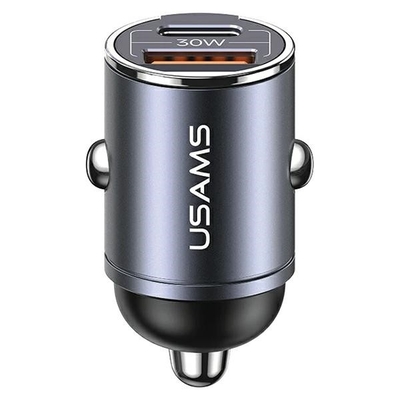 Product Φορτιστής Αυτοκινήτου Usams 30w 1xusb+ 1xusb-C Fast Charge C38 base image