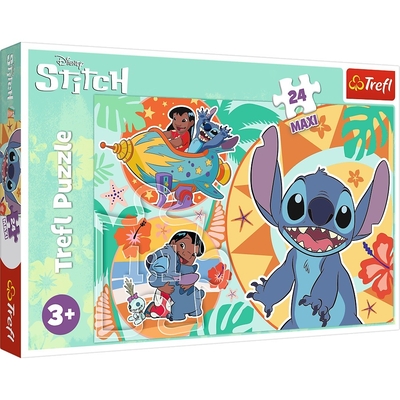 Product Παζλ 24 Κομμάτια Maxi Happy Day Lilo And Stitch base image