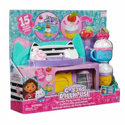 Product Φιγούρα Spin Master Set Gabbys Dollhouse Sprinkle Party Sweet Treat Set base image