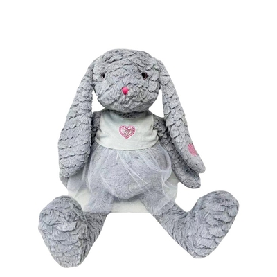 Product Λούτρινο Tulilo Mascot Rose Bunny 32 Cm Grey base image