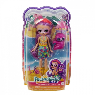 Product Κούκλα Mattel Enchantimals And Animal, Sloth base image