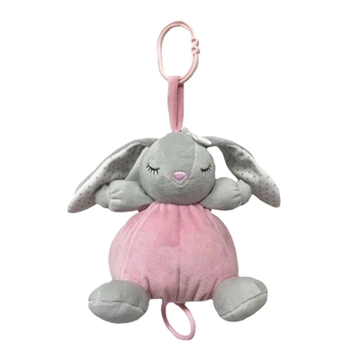 Product Βρεφικό Παιχνίδι Tulilo Gray Bunny Music Box 18 Cm base image