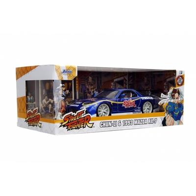 Product Jada Toys Vehicle With Figure Street Fighter 1993 Mazda Rx7 1/24 base image