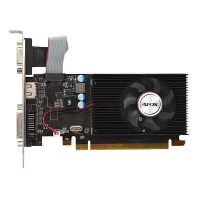 Product Κάρτα Γραφικών AFOX Radeon HD 6450 2GB DDR3 64Bit DVI HDMI VGA LP Fan L5 base image