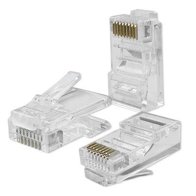 Product Βύσμα Δικτύου Qoltec RJ45 modular CAT6, UTP, 100 pcs base image