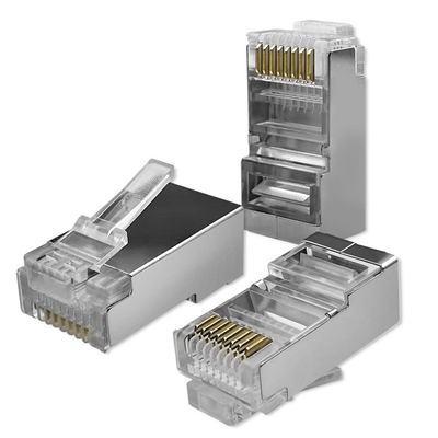 Product Βύσμα Δικτύου Qoltec RJ45 modular CAT5e, FTP, 100pcs base image