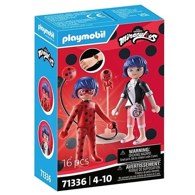 Product Playmobil Miraculous: Marinette & Ladybug base image