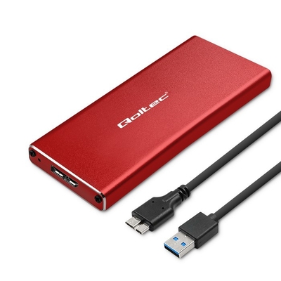 Product Θήκη Σκληρού Δίσκου Qoltec M.2 Ssd Drive Sata,Ngff,Usb3.0,2tb base image