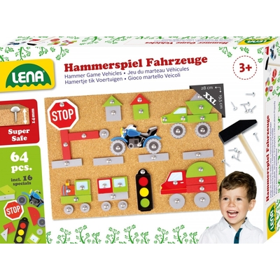 Product Παιδικές Χειροτεχνίες Lena Nails, Hammer Game for Children base image