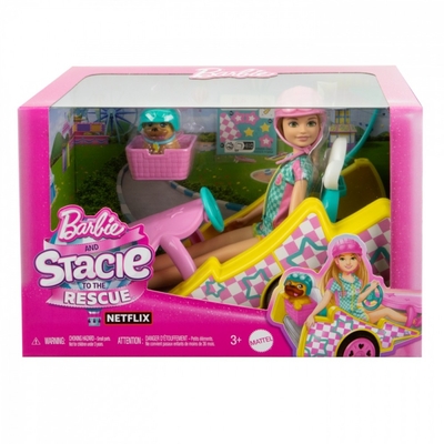 Product Κούκλα Mattel Barbie Stacie And Go Kart Movie Vehicle base image