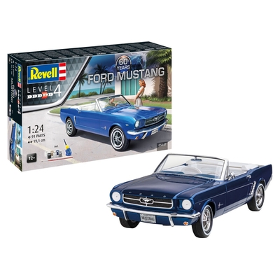 Product Φιγούρα Μοντελισμού 60th Anniversary Ford Mustang 1/24 Gift Set base image