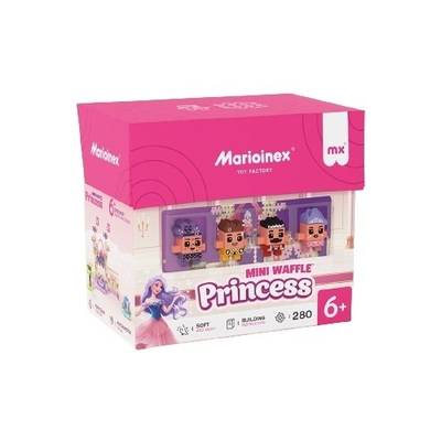 Product Παιχνίδι Κατασκευής Blocks Waffle Mini Marioinex Princess 280 Elements base image
