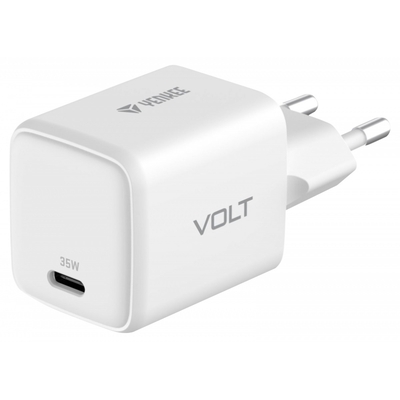 Product Φορτιστής Πρίζας Yenkee USB-C 35W 3A 3.0 QC 3.0 White base image