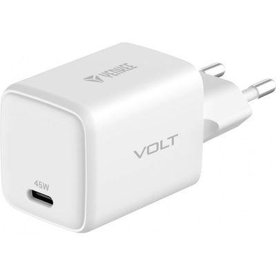 Product Φορτιστής Πρίζας Yenkee USB-C 45W 3A 3.0 QC3.0 White base image
