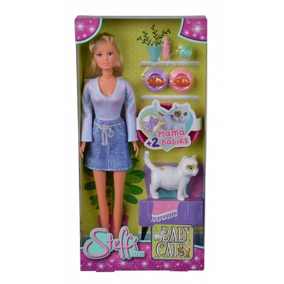 Product Κούκλα Simba Steffi With Little Kittens base image